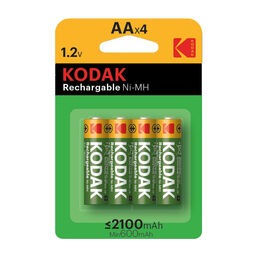 Аккумулятор Kodak АА пальчиковый LR6 1,2 В Ni-Cd (4 шт.) (Б0012142)
