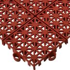 Модульное покрытие Pol Plast 30x30x1.1 см 9 шт 0.81 м² цвет коричневый