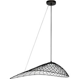 Плетеный подвесной светильник светодиодный 10127/760 Loft It Tressage Black
