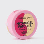 Гидрогелевые патчи для глаз Vivienne Sabo HYDROGEL PATCHES, снимают отечность и избавляют от темных кругов под глазами, прозрачные, розовые, 60 штук