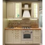 Карниз для кухонного шкафа Невель Delinia ID 220x7 см МДФ/шпон ясеня цвет кремовый