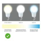 Лампа светодиодная Gauss LED Filament E14 11 Вт свеча прозрачная 720 лм, тёплый белый свет