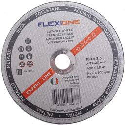 Диск отрезной по нержавеющей стали тип 41 Flexione 180x22.2x2.5 мм