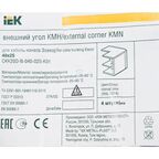 Угол внешний для кабель-канала IEK 40x25 мм цвет сосна 4 шт.
