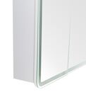 Зеркальный шкаф с подсветкой BelBagno Marino 80 см SPC-MAR-800/800-2A-LED-TCH белый
