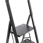Стремянка стальная Zalger 4 широкие ступени