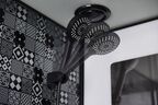 Душевая кабина Esbano Elegancia 90x90 ESB-90CR стекло прозрачное, профиль черный