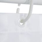 Штора для ванной Bath Plus 240x200 см полиэстер цвет белый