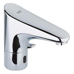 Инфракрасный смеситель для раковины GROHE Europlus E со смешиванием и с регулируемым ограничителем температуры, хром (36207001)