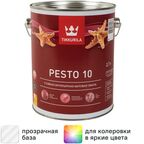 Эмаль Tikkurila Pesto 10 матовая прозрачная база С 2.7 л