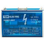 Шина N TDM Electric на DIN-рейку в корпусе 2x7групп