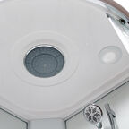 Душевая кабина AvaCan EM4511RGM+EL 110x80 стекло рисунок, профиль хром, правая