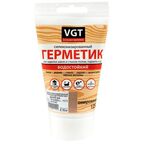 Герметик VGT силиконизированный, водостойкий 125 мл. береза 1 шт. 160 гр
