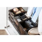 Контейнер для хранения Optima 16.8x24.2x30.5 см полипропилен цвет коричневый