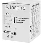 Плафон Inspire Patt 1 лампа цвет белый