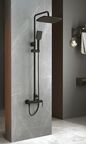 Душевая стойка BelBagno Acqua ACQUA-DOCM-NERO черный матовый