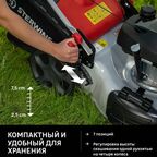 Газонокосилка бензиновая самоходная Sterwins 3.1КвТ 4 л.с. 51см