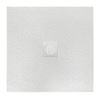 Душевой поддон из литьевого мрамора BelBagno Uno 80x80 TRAY-MR-UNO-A-80-35-W-BO белый