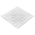 Потолочная плитка экструдированная полистирол белая Decoflair 0819L 50x50 см 2 м²