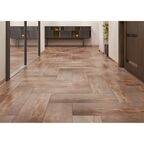 Глазурованный керамогранит Artens Forest K-706/SR 20x60 см 1.2 м² матовый цвет медовый