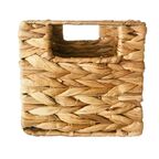 Корзина для хранения 21x15x15 см гиацинт цвет натуральный