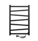 Полотенцесушитель электрический Indigo Element 50x80 LCEEPF80-50BRRt  черный муар