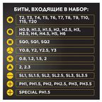 Набор отверток для точечных работ Kranz (KR-12-4777) (73 шт.)