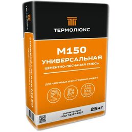 Смесь цементно-песчаная М150 (ЦПС) 25 кг