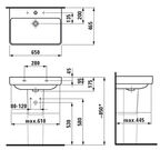 Раковина Laufen Pro-S 1096.4