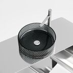Раковина накладная Ceramica Nova Cristal 36 см CN6060 черная