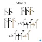 Смеситель для ванны Sensea Charm однорычажный с лейкой и шлангом цвет хром
