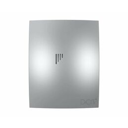 Накладной вентилятор DICITI Breeze 5c gray metal, d125 обр. клапан