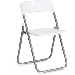 Стул складной FOLDER (mod. 3017H) / 1 шт. в упаковке (Металл,Пластик /Белый,Серый) Tetchair