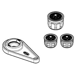 Комплект встраиваемых аэраторов GROHE 5,7 л/мин (40532000)