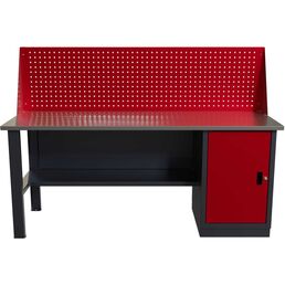 Слесарный однотумбовый верстак IRONMEBEL worky WK-0 M-IM00156K
