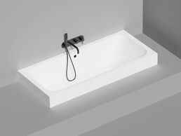 Ванна из искусственного камня Salini  Orlanda Axis 170x75 103223M S-Stone белая матовая