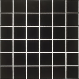 Мозаика Starmosaic черная керамическая 306х306х6 мм матовая