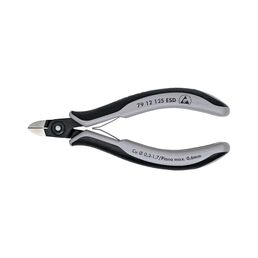 Прецизионные бокорезы для электроники Knipex KN-7912125ESD