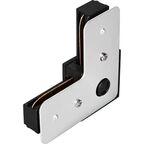Коннектор Jazzway PTR CL-BL L-образный для соединения трековых шинопроводов встраиваемых цвет черный