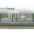 Калитка Триумф 1.0x1.75 м цвет зелёный