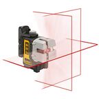 Самовыравнивающийся линейный КРАСНЫЙ лазерный уровень DEWALT DW089K
