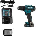 Дрель-шуруповерт аккумуляторная Makita DF333DAX13, 12 В Li-Ion 2x2 Ач