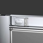 Душевая дверь 100 см Vincea Alpha VDS-3AL100MT  профиль хром, стекло текстурное