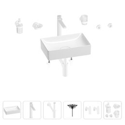 Раковина для ванной Wellsee Pure BY Wellsee 201006280 в наборе 9 в 1