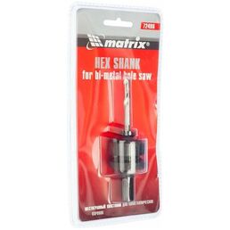 Адаптер для коронок matrix 72496 2 шт.