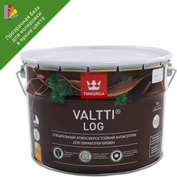 Антисептик для дерева Tikkurila Valtti Log база ЕС 9 л