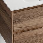 Тумба с раковиной Sancos Libra Floor LB80FECH 80 см напольная, 2 ящика, дуб чарльстон