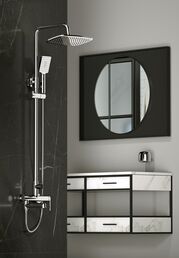 Душевая стойка BelBagno Acqua ACQUA-VSCM-CRM xром