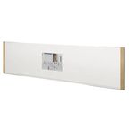 Столешница Сноу 240x60x2 см искусственный камень цвет белый