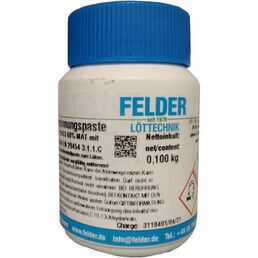 Паста для лужения кузова FELDER, 100 грамм, бессвинцовая